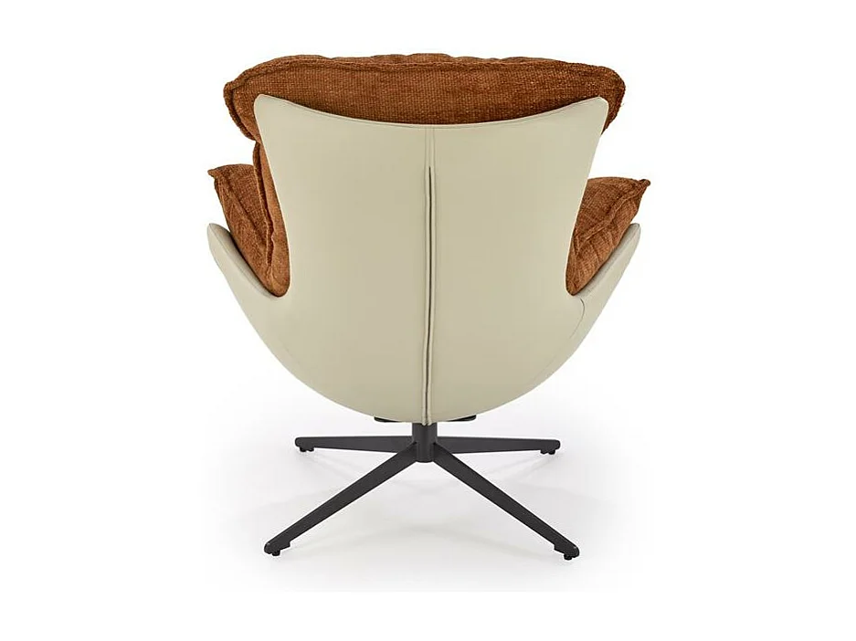 Poltroncina Lobster/Tessuto&finta pelle/Rame&Beige