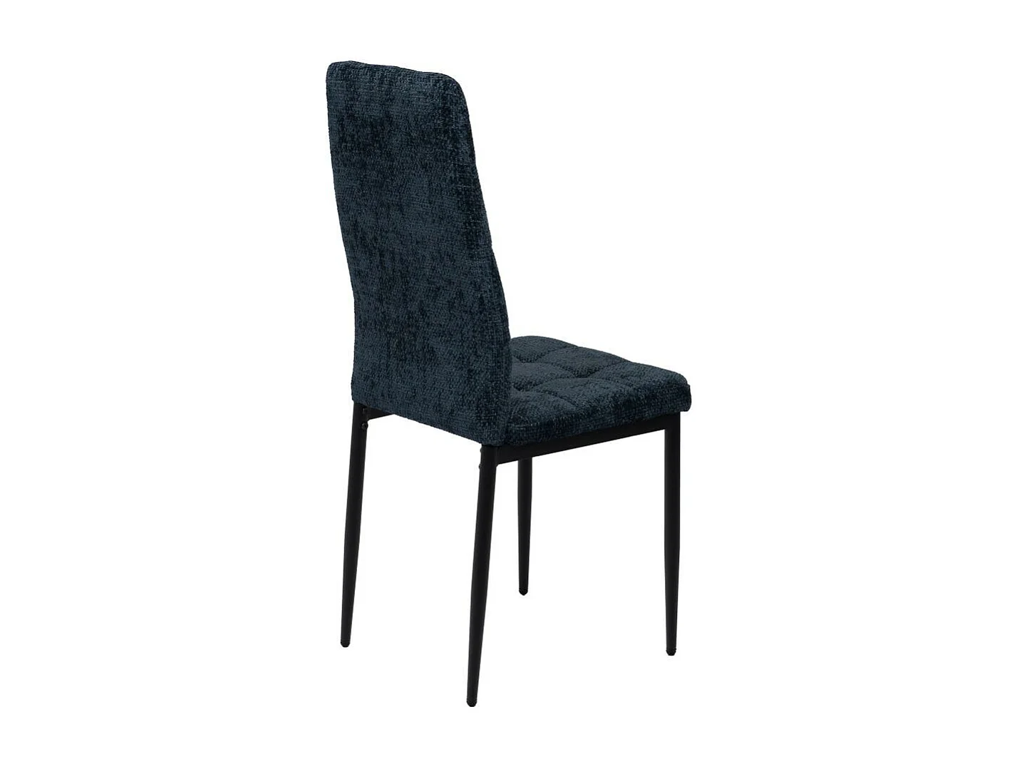 Chaise Zurick bleue (lot de 2)