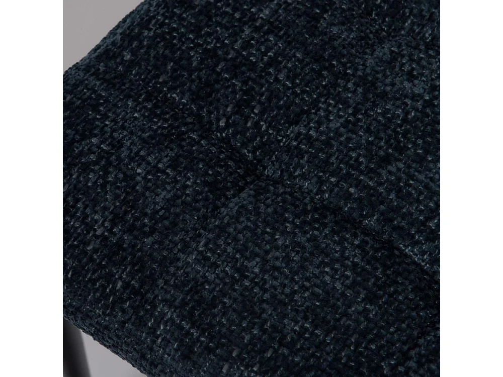 Chaise Zurick bleue (lot de 2)