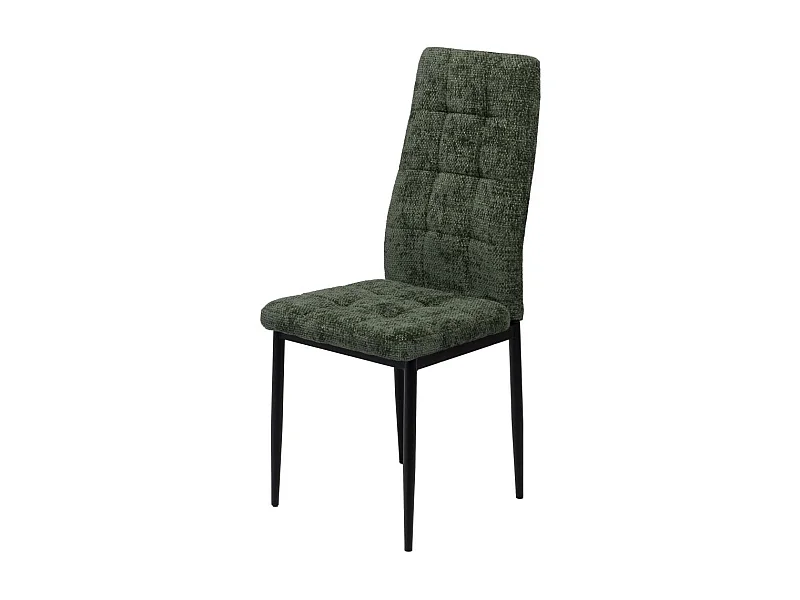 Chaise Zurick verte (lot de 2)