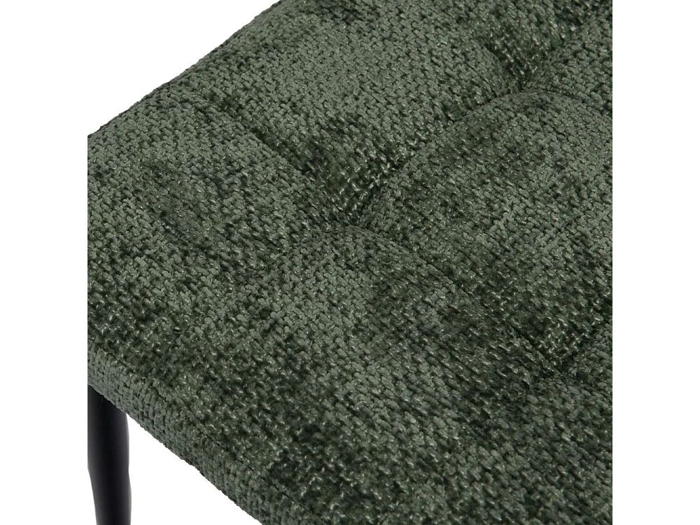 Chaise Zurick verte (lot de 2)