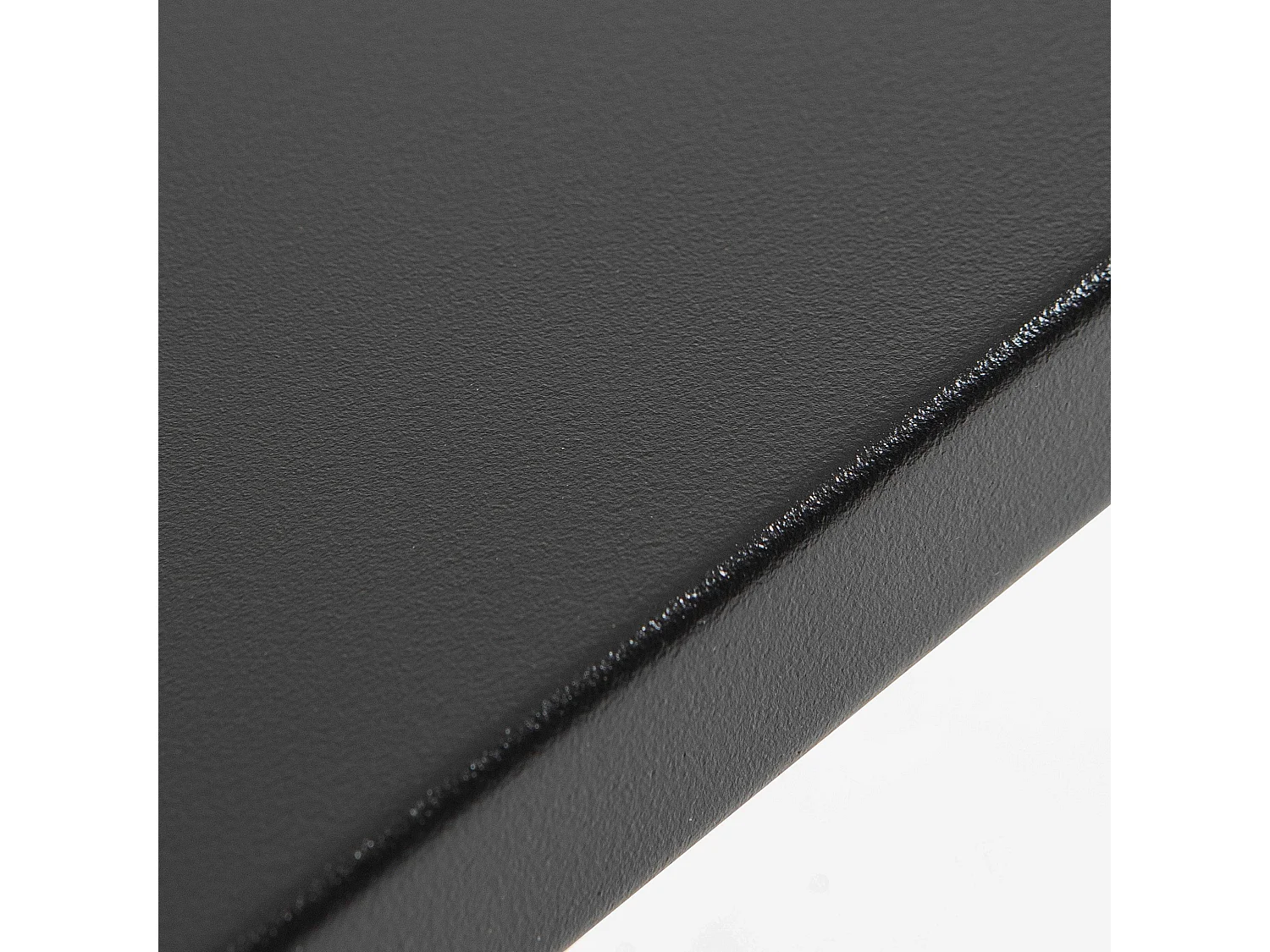 Table de jardin rectangulaire en acier noir - Palavas