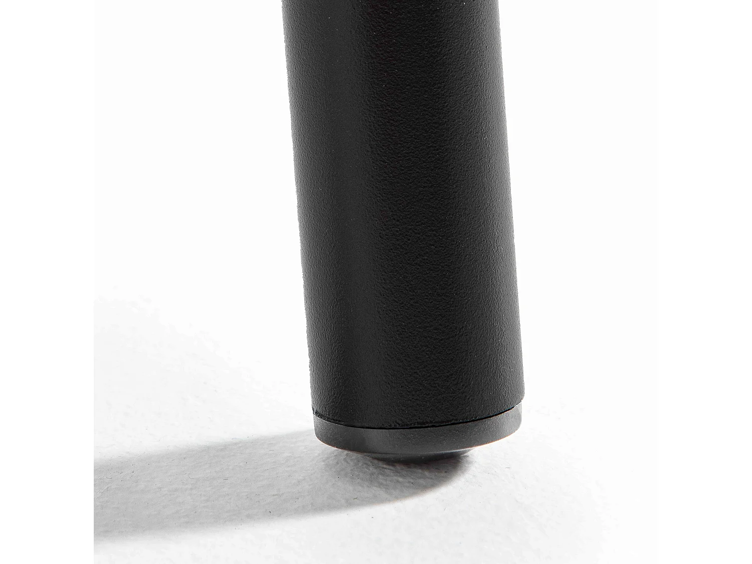 Ensemble table de jardin et 8 chaises en métal noir - Palavas