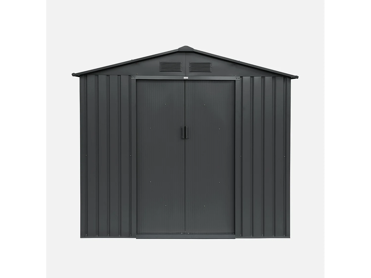 Riparo da giardino 2,71m² con kit di ancoraggio, antracite
