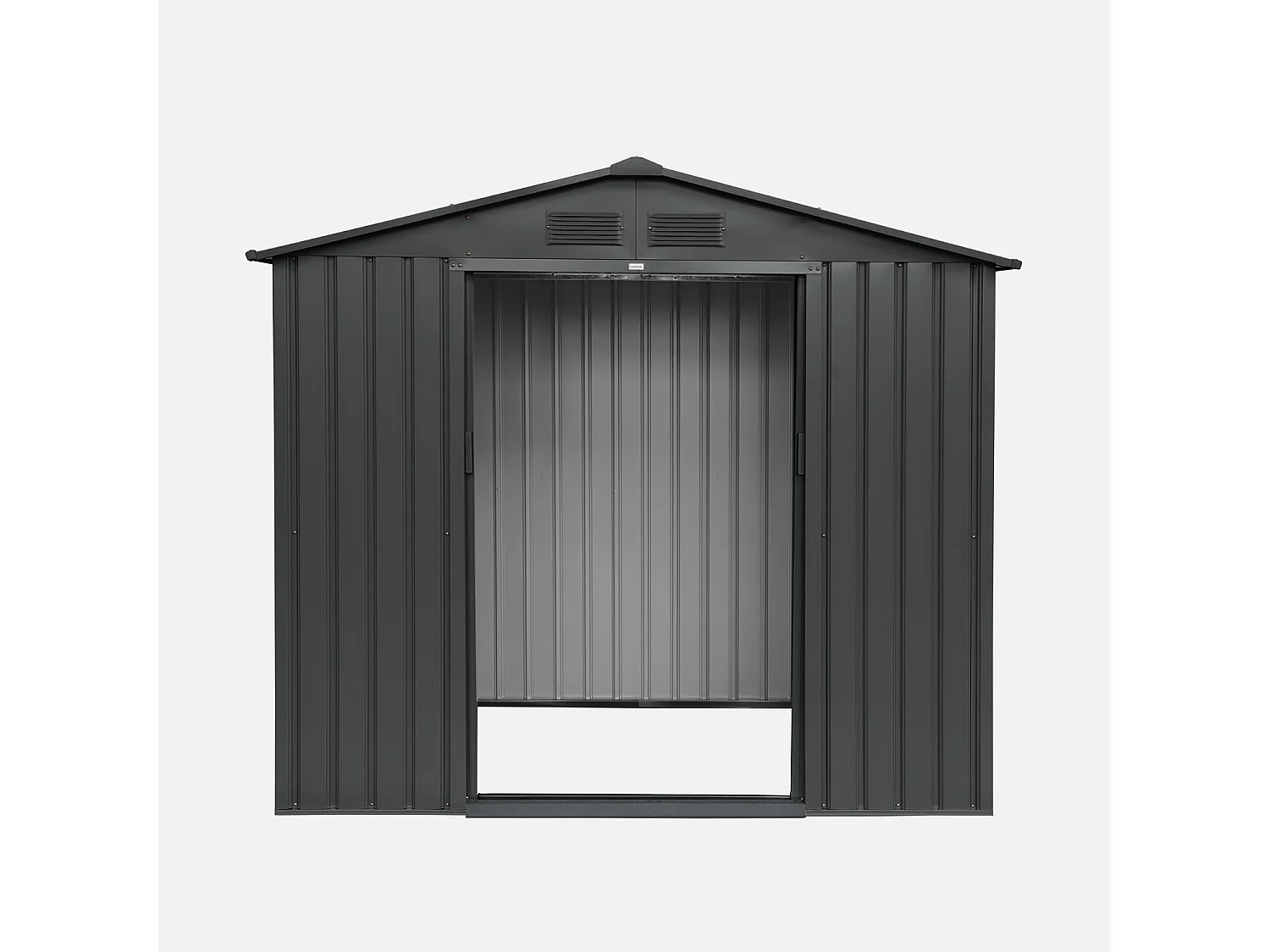 Riparo da giardino 2,71m² con kit di ancoraggio, antracite