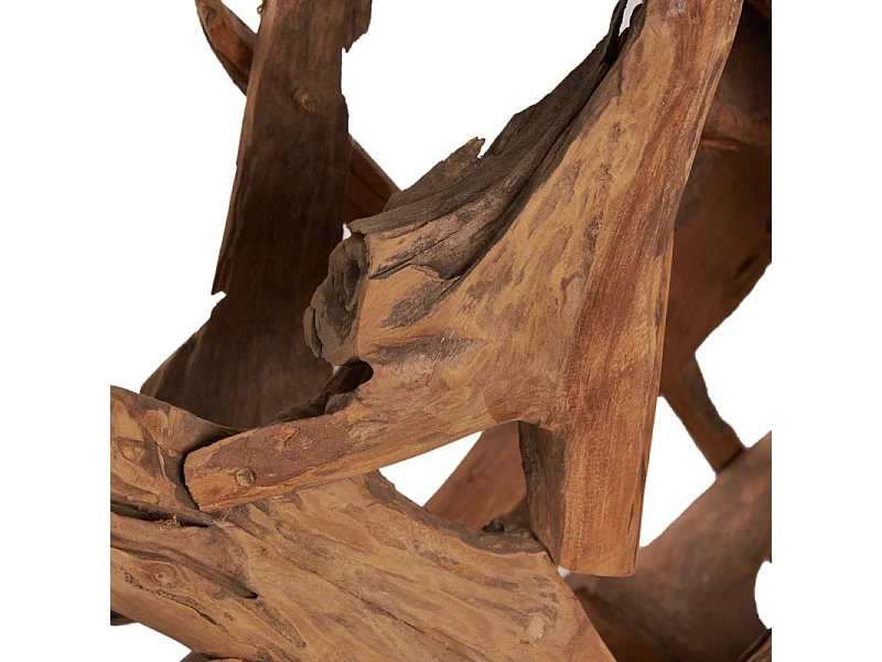 Console L. 98 cm assemblage bois de teck et plateau – MUNICH