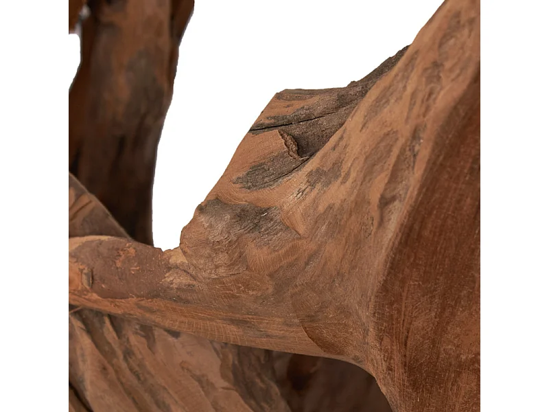 Console L. 98 cm assemblage bois de teck et plateau – MUNICH