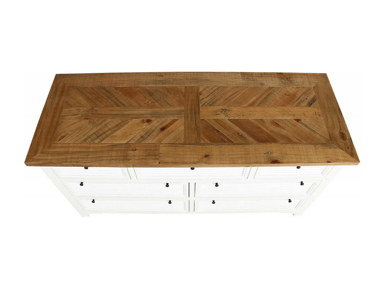 Commode mercerie Bois Blanc - Vénitiennes Interior's