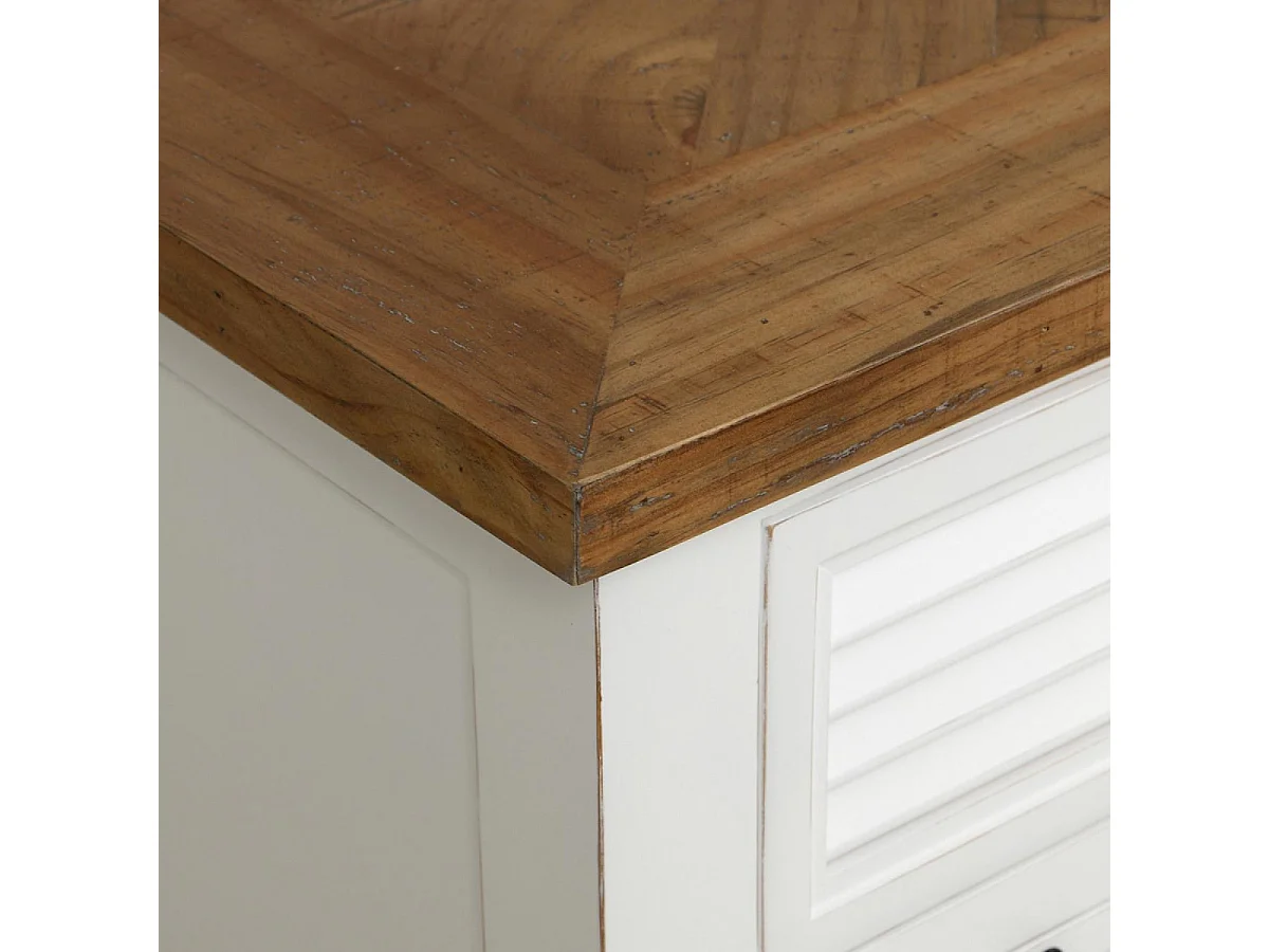 Commode mercerie Bois Blanc - Vénitiennes Interior's