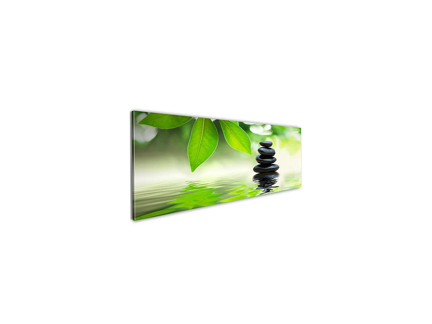 Tableau Zen Nature et zen 120x40 cm