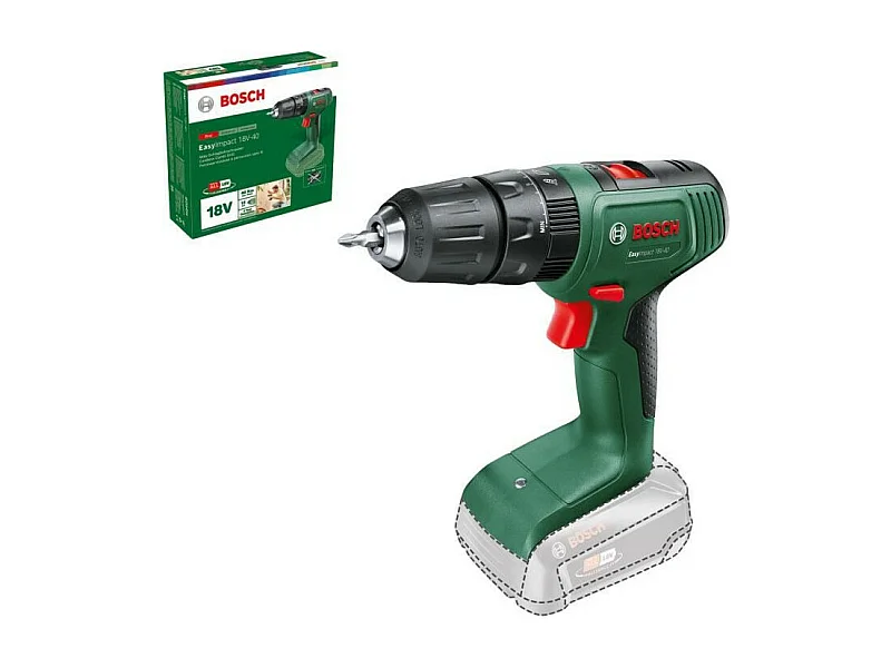 Perceuse visseuse a percussion Bosch EasyImpact 18V40 (SANS batterie, SANS chargeur)