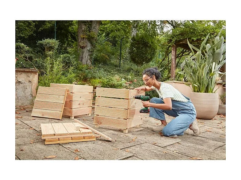 Bosch 0 603 9D8 100 visseuse électrique et visseuse à percussion 1630 tr/min Noir, Vert