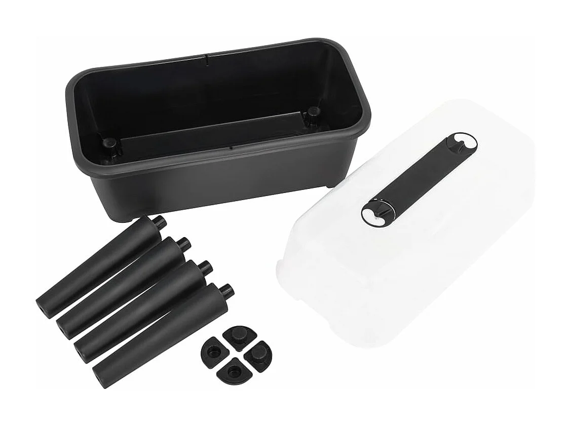 Fioriera rialzata piante fiori giardino 77 x 38,7 x 82 cm PP 02_0001392