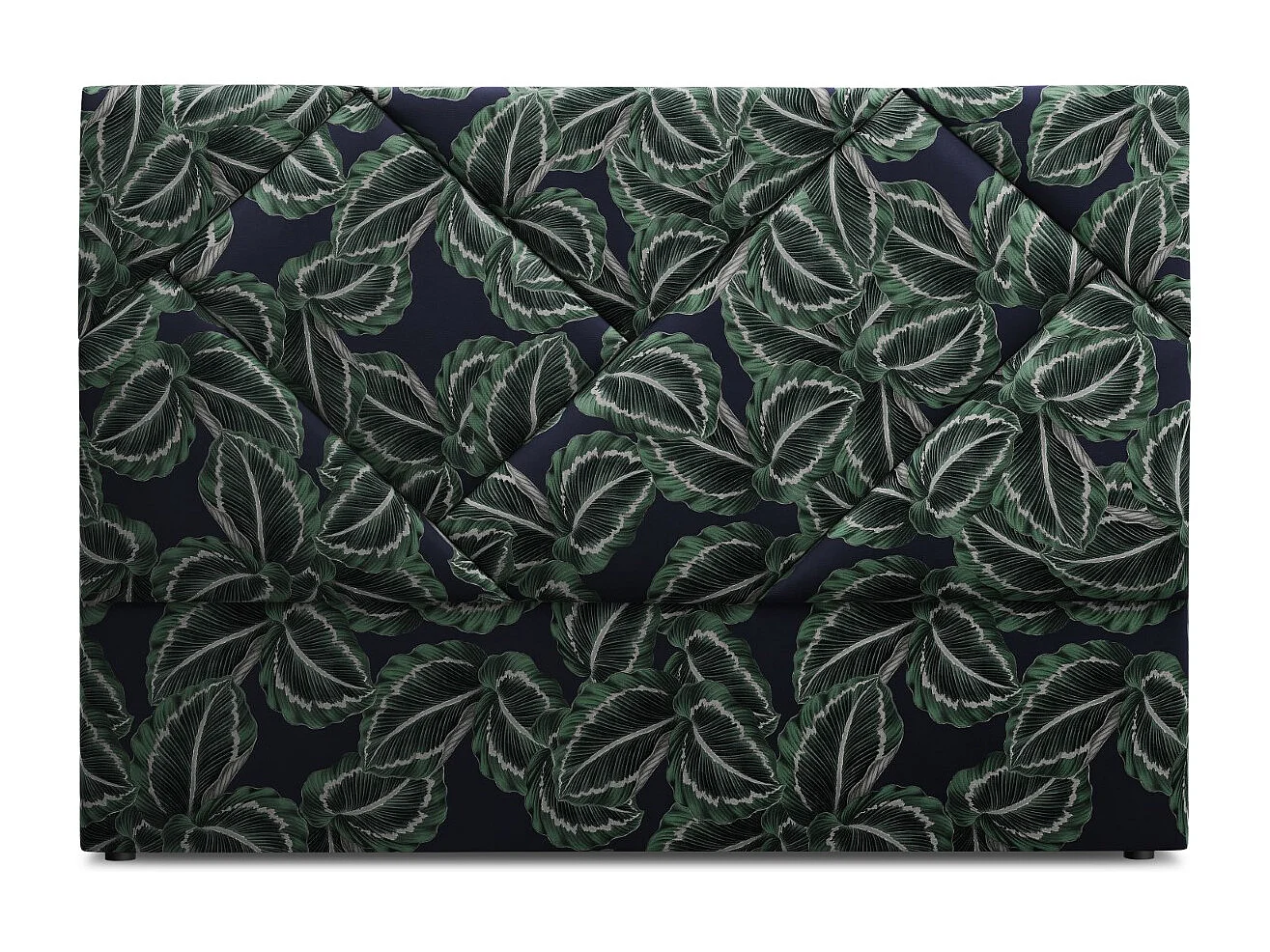 CXL by Christian Lacroix - Tête de lit "Alpilles" 200x120cm en velours motif de la jungle - 200x8x120cm