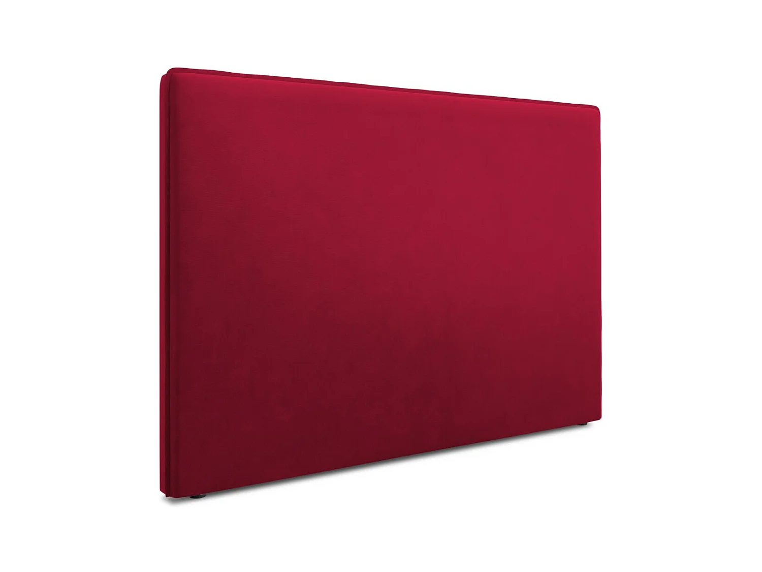 CXL by Christian Lacroix - Tête de lit "Provence" 200x120cm en velours rouge - 200x8x120cm