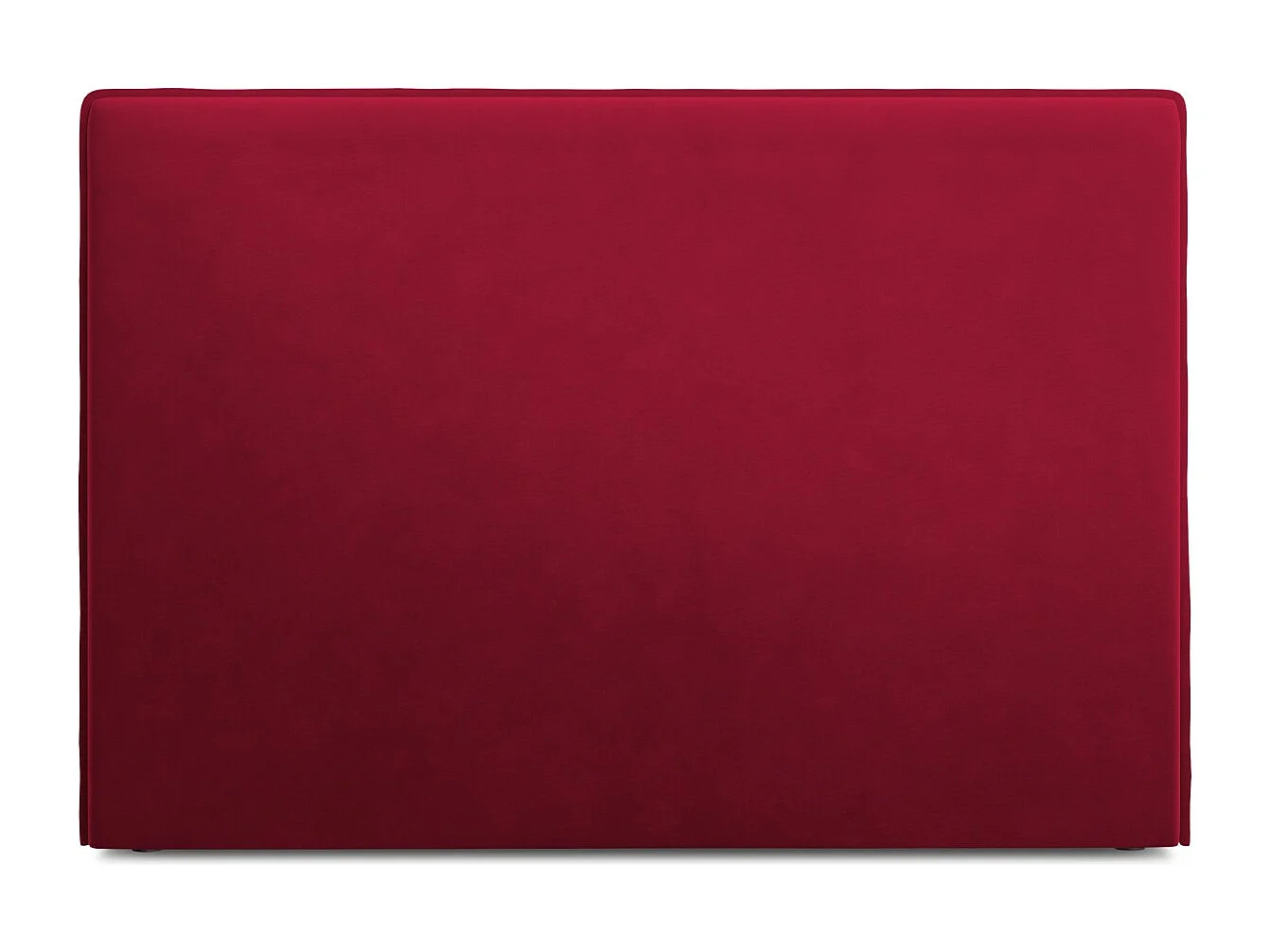 CXL by Christian Lacroix - Tête de lit "Provence" 200x120cm en velours rouge - 200x8x120cm