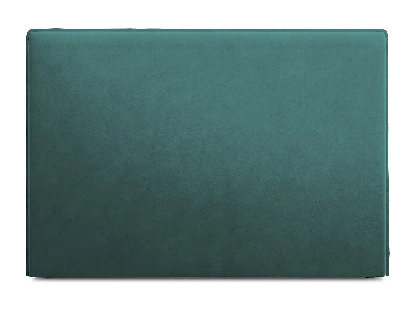 CXL by Christian Lacroix - Tête de lit "Provence" 200x120cm en velours pétrole - 200x8x120cm