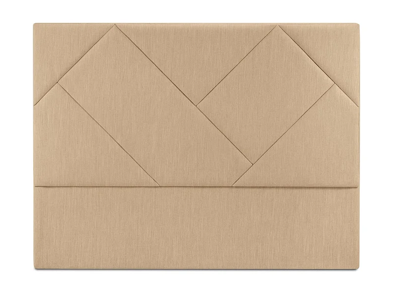 CXL by Christian Lacroix - Hoofdeinde "Alpilles" 200x120cm, Structurele stof, Beige - 200x8x120cm