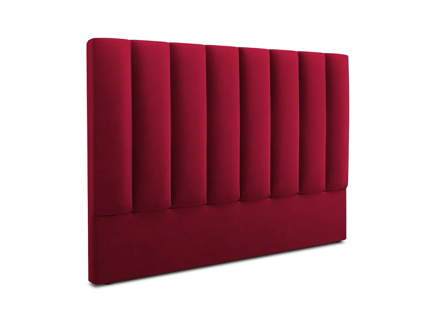 CXL by Christian Lacroix - Tête de lit "Camargue" 180x120cm en velours rouge - 180x8x120cm
