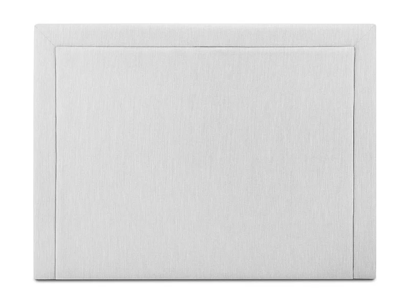 CXL by Christian Lacroix - Hoofdeinde "Marie" 200x120cm, Structurele stof, Lichtgrijs - 200x8x120cm