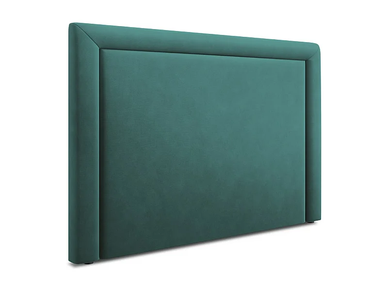 CXL by Christian Lacroix - Cabecero "Marie" 200x120cm de terciopelo petróleo - 200x8x120cm