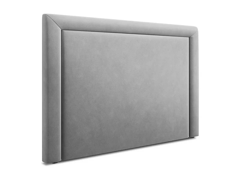 CXL by Christian Lacroix - Testiera "Marie" 200x120cm in velluto grigio chiaro - 200x8x120cm