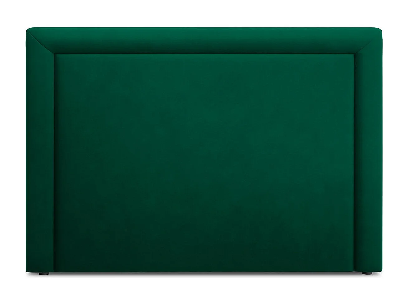 CXL by Christian Lacroix - Tête de lit "Marie" 200x120cm en velours vert bouteille - 200x8x120cm