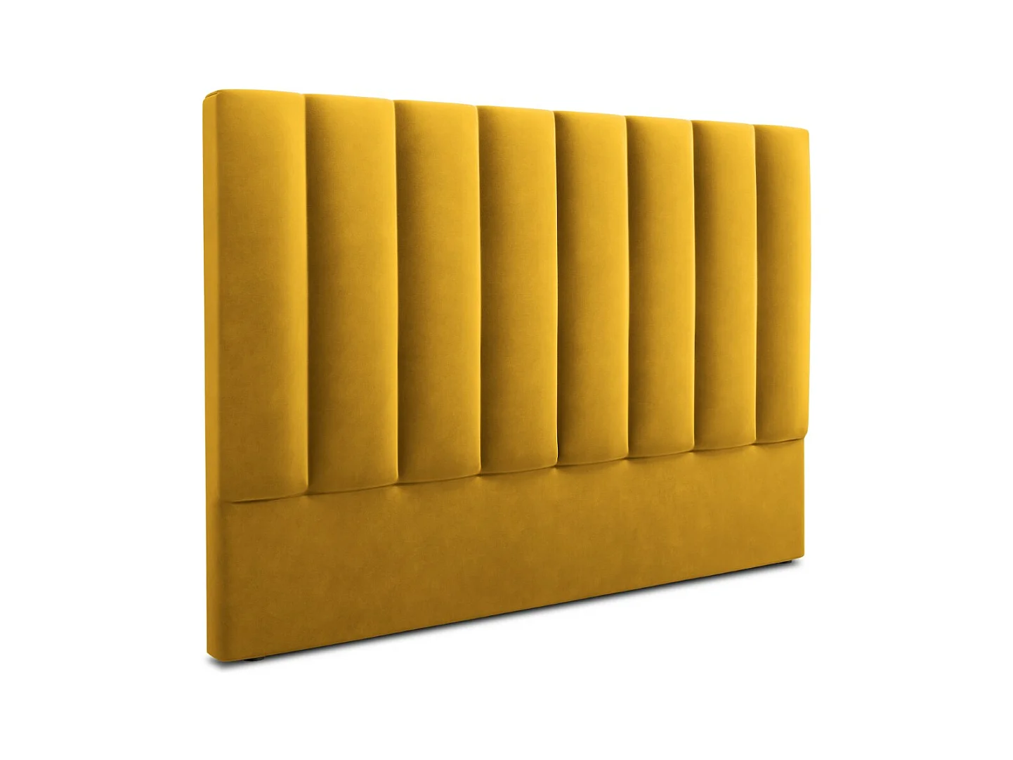 CXL by Christian Lacroix - Tête de lit "Camargue" 180x120cm en velours jaune - 180x8x120cm