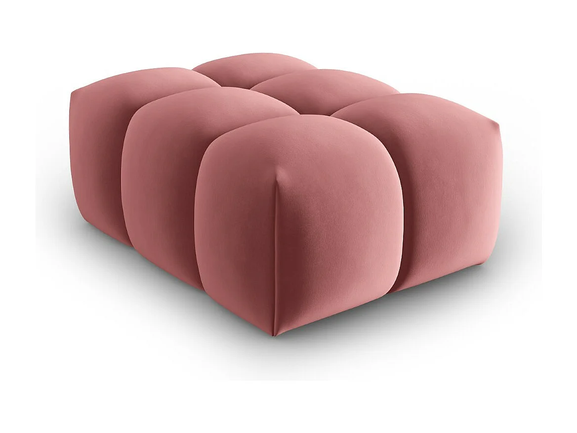 CXL by Christian Lacroix - Pouf "Lorella" in velluto salmone - 85x60x40cm