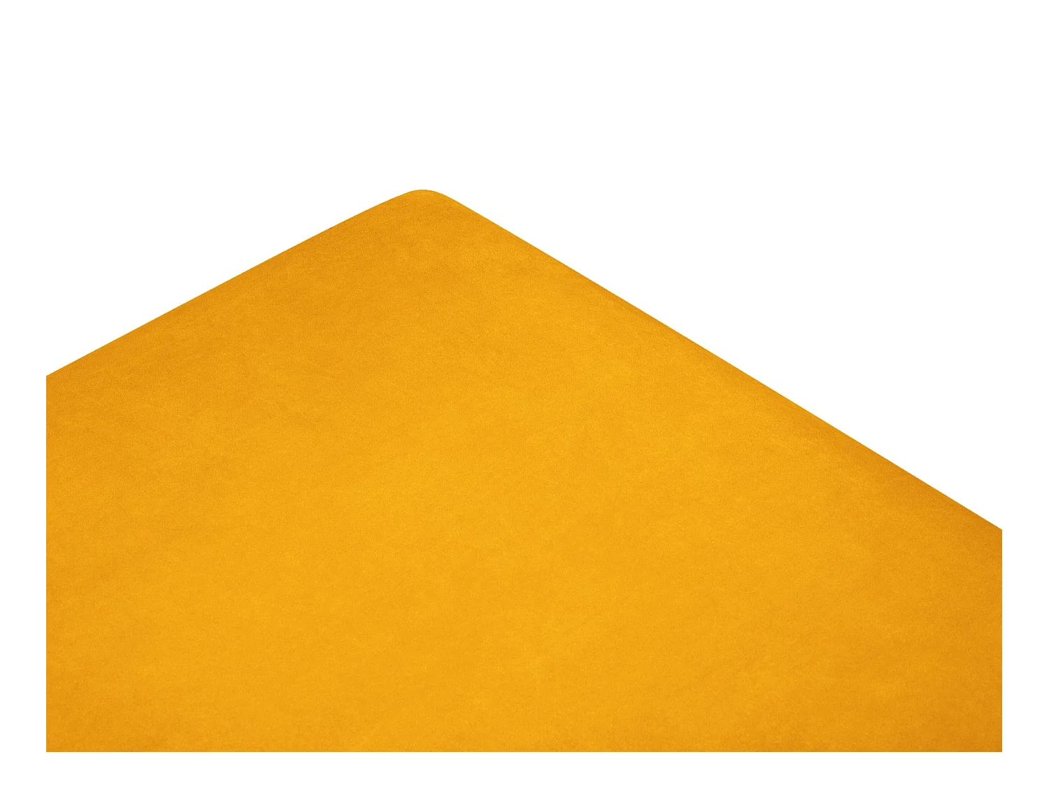 CXL by Christian Lacroix - Pouf avec coffre "Yanis" en velours jaune - 87x72x46cm