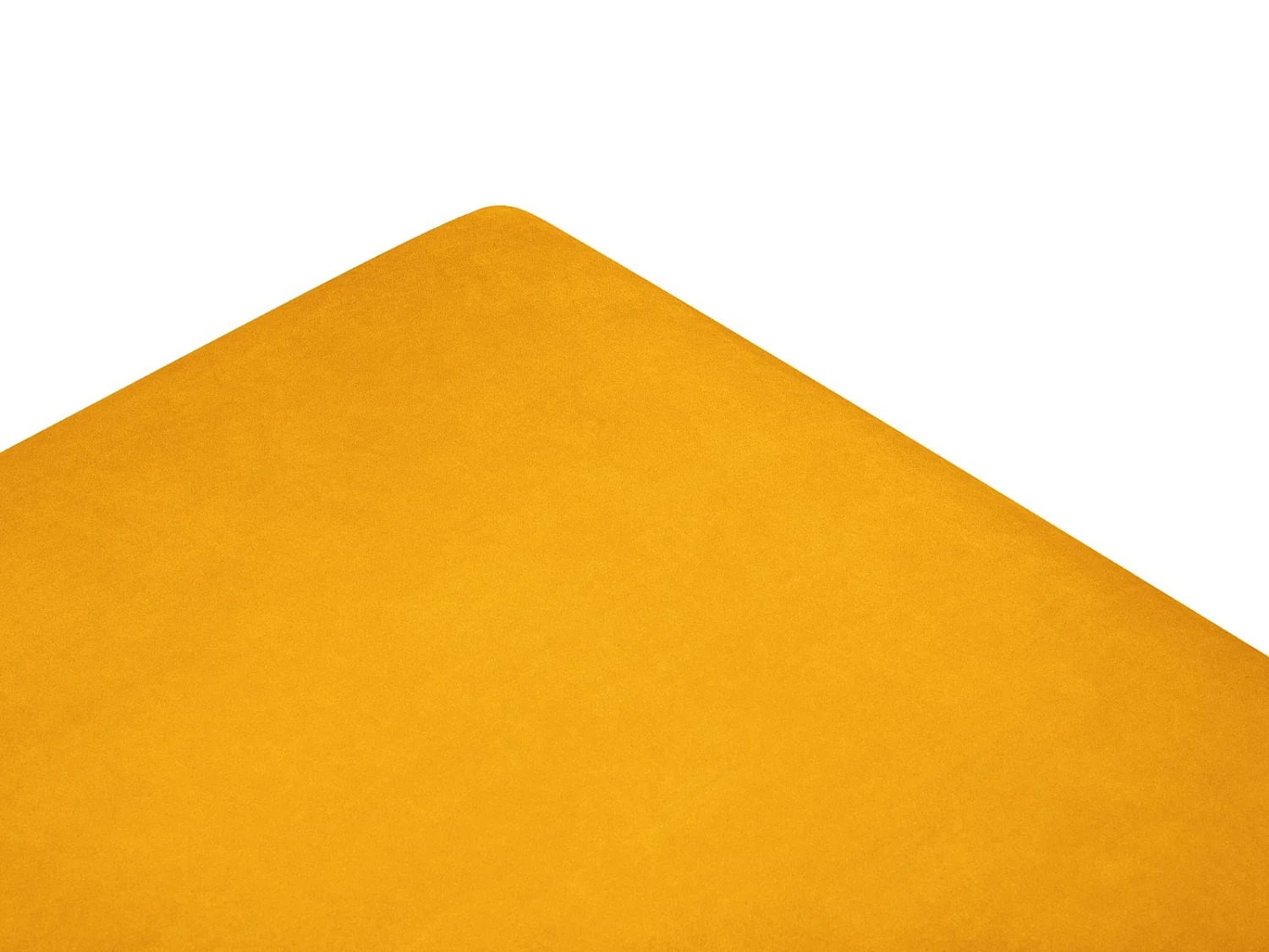 CXL by Christian Lacroix - Puf com armazenamento "Yanis" em veludo amarelo - 87x72x46cm