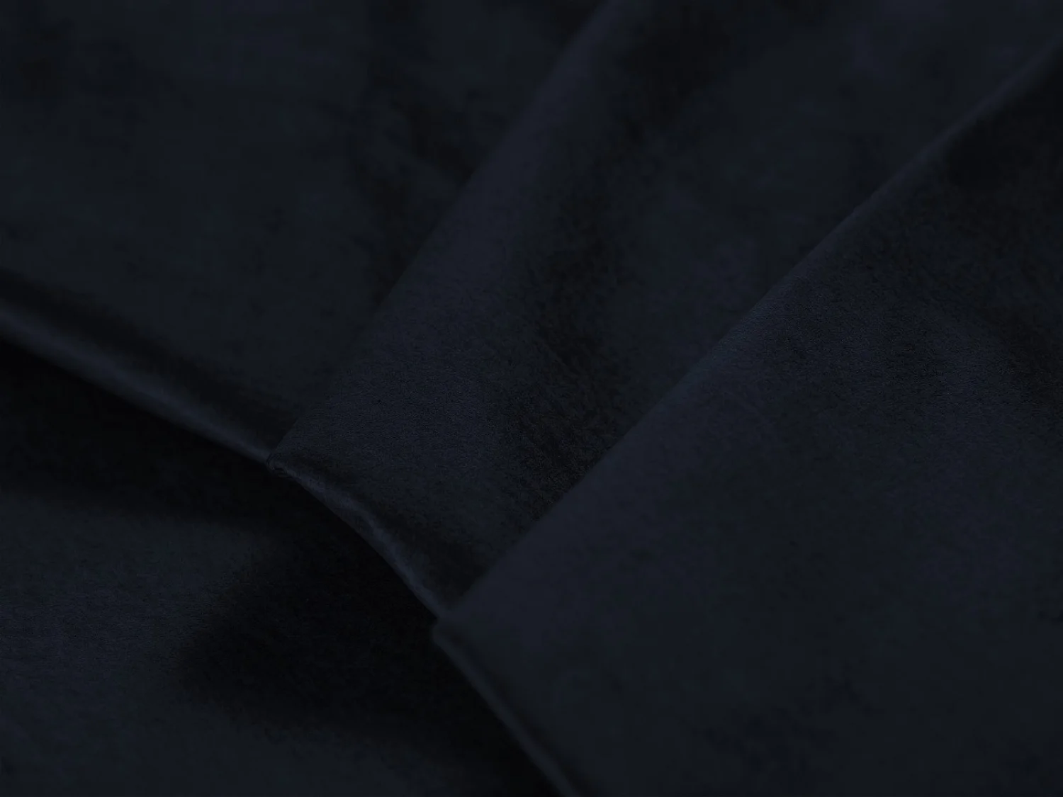 Cosmopolitan Design - Canapé d'angle droit convertible avec coffre de rangement "Clinton" 5 places en velours bleu foncé - 272x173x89cm