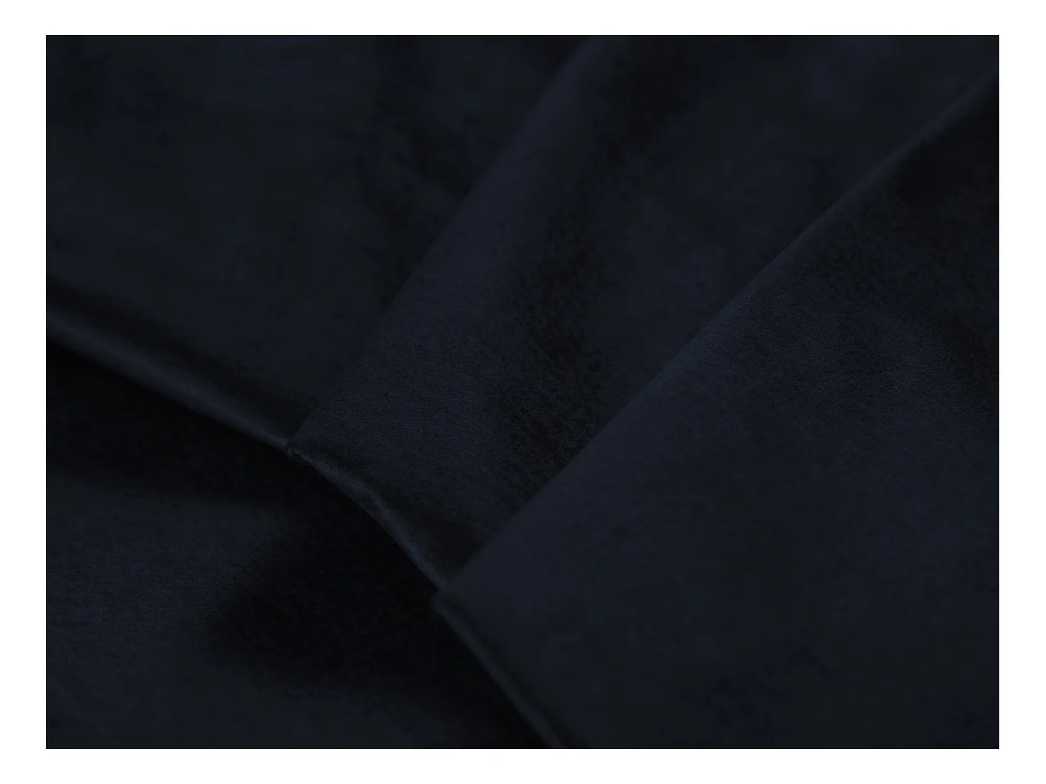 Cosmopolitan Design - 5-Sitzer ausklappbares Ecksofa rechts mit Container "Clinton" aus Samt dunkelblau - 272x173x89cm