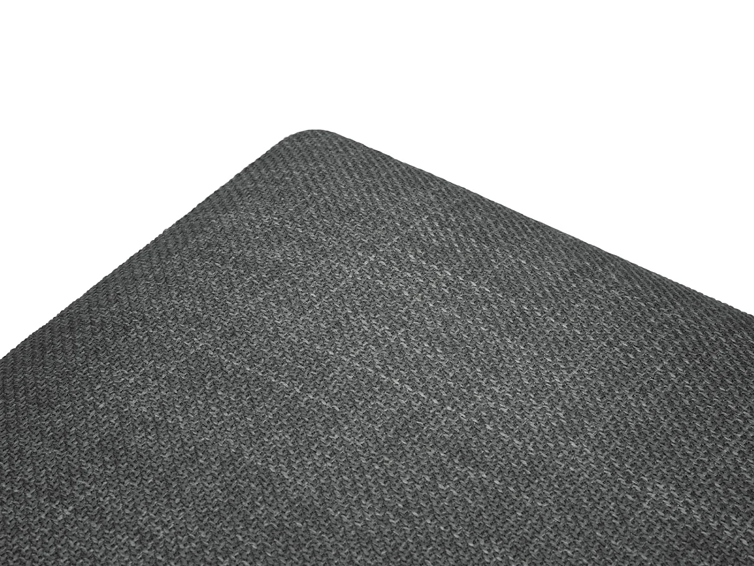 CXL by Christian Lacroix - Canapé d'angle droit convertible avec coffre de rangement "Yanis" 4 places en tissu structurel gris - 260x170x80cm