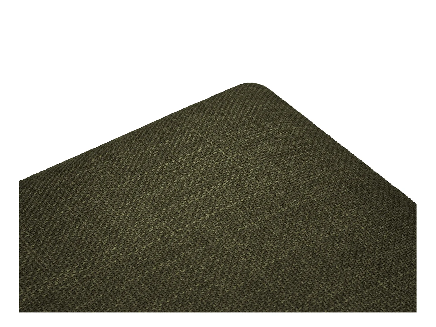 CXL by Christian Lacroix - Canapé d'angle gauche convertible avec coffre de rangement "Yanis" 5 places en tissu structurel vert - 280x170x80cm