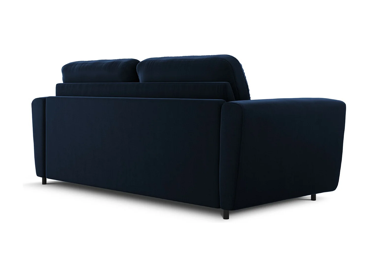 CXL by Christian Lacroix - Converteerbare bank "Audra" 4 zitplaatsen, Flueel, Koningsblauw - 212x101x88cm