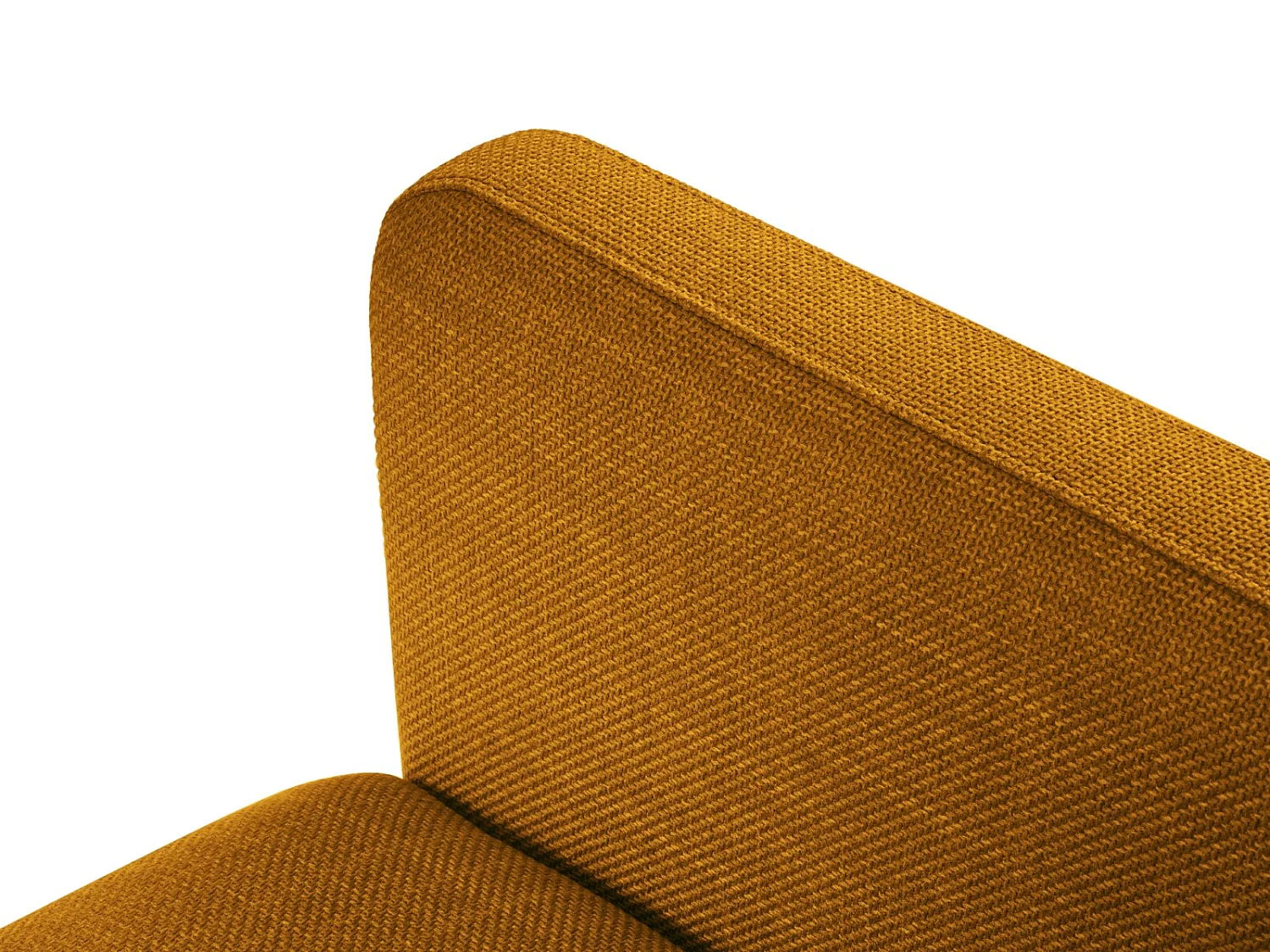 CXL by Christian Lacroix - Converteerbare bank "Yanis" 2 zitplaatsen, Structurele stof, Goud - 182x102x80cm