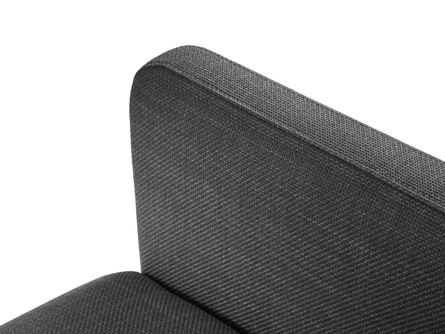 CXL by Christian Lacroix - Converteerbare bank "Yanis" 2 zitplaatsen, Structurele stof, Grijs - 182x102x80cm