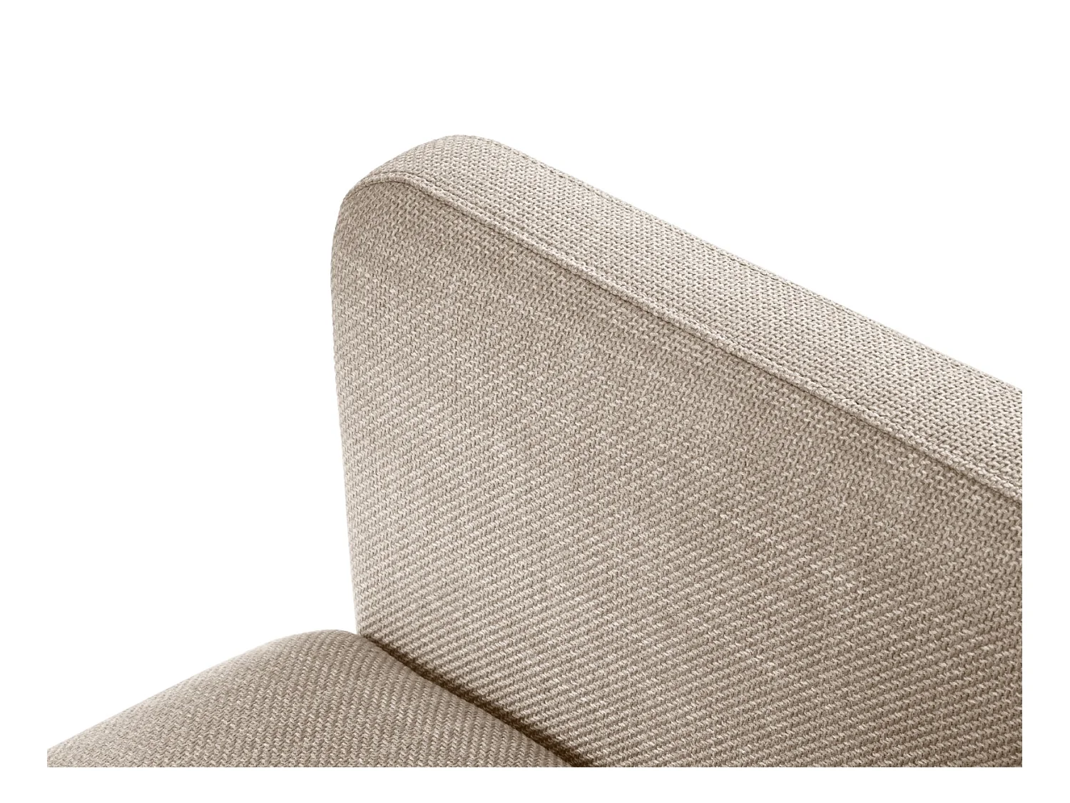 CXL by Christian Lacroix - 2-Sitzer ausklappbares Sofa "Yanis" Sitzer aus strukturiertem Stoff beige - 182x102x80cm