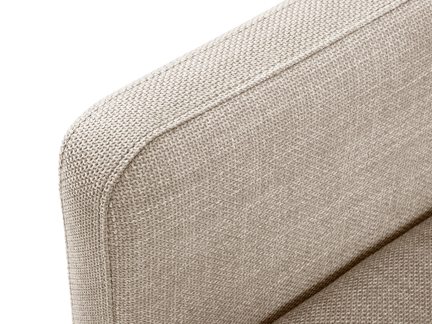 CXL by Christian Lacroix - Converteerbare bank "Yanis" 2 zitplaatsen, Structurele stof, Beige - 182x102x80cm