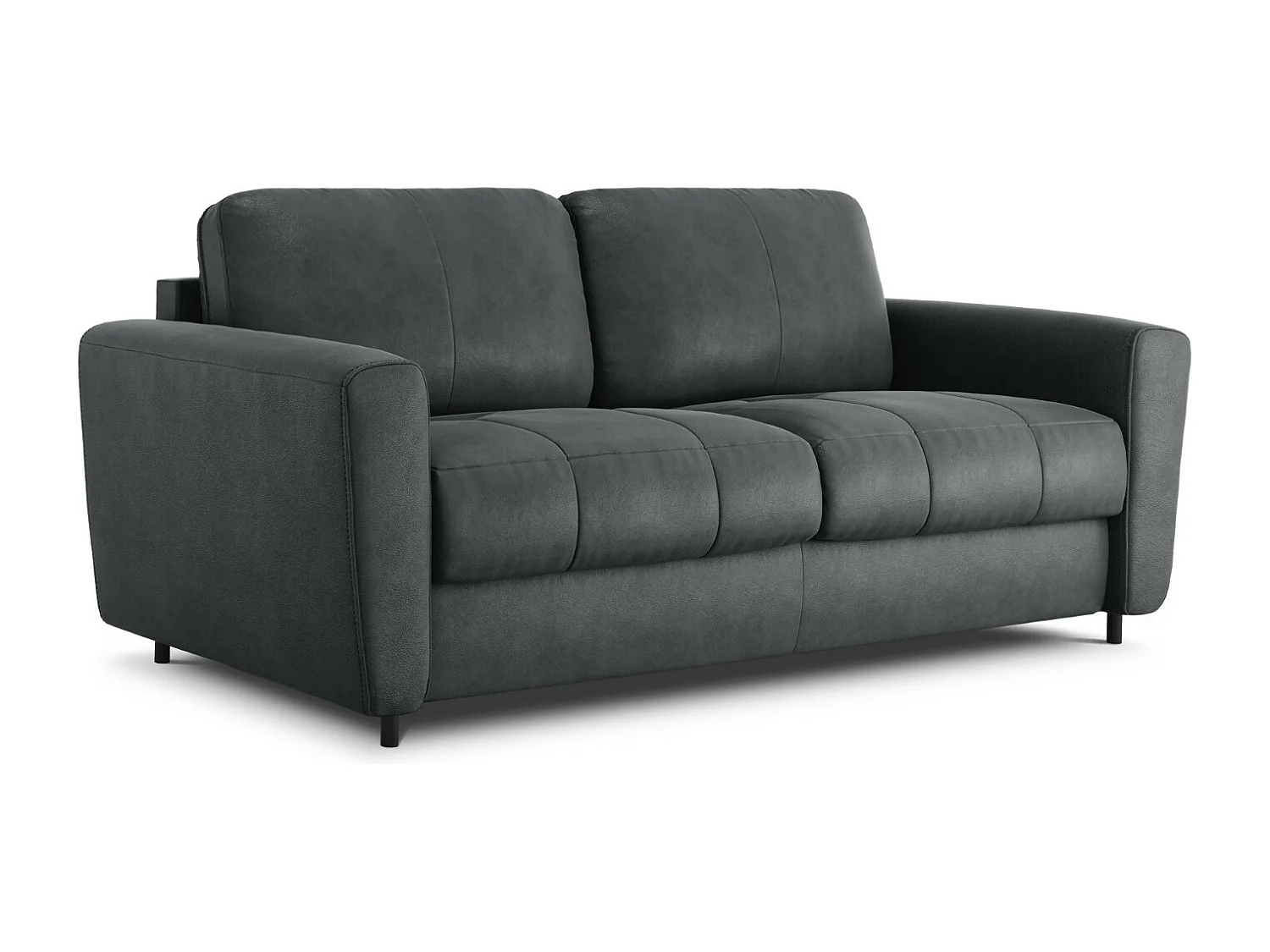 CXL by Christian Lacroix - Converteerbare bank "Audra" 4 zitplaatsen, Echt leer, Blauw Grijs - 212x101x88cm