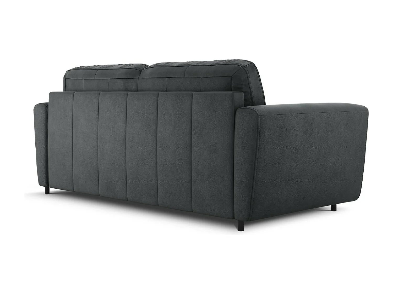 CXL by Christian Lacroix - Converteerbare bank "Audra" 4 zitplaatsen, Echt leer, Blauw Grijs - 212x101x88cm