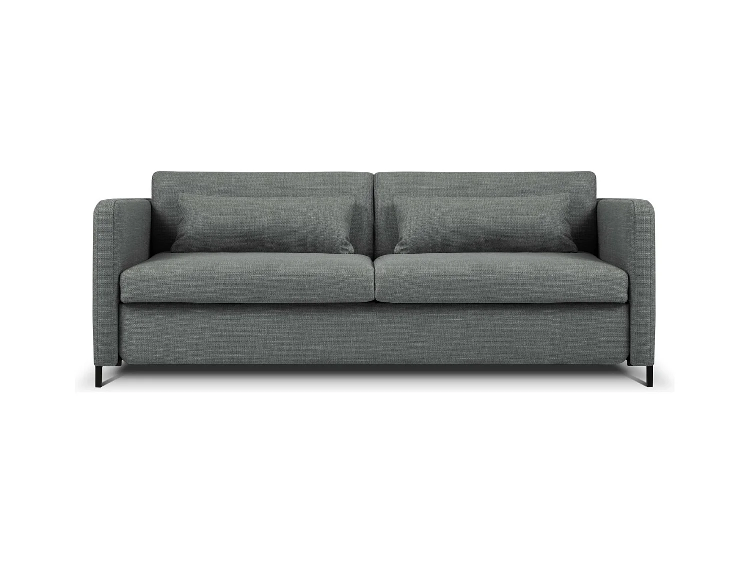 CXL by Christian Lacroix - Converteerbare bank "Yanis" 3 zitplaatsen, Structurele stof, Grijs - 202x102x80cm
