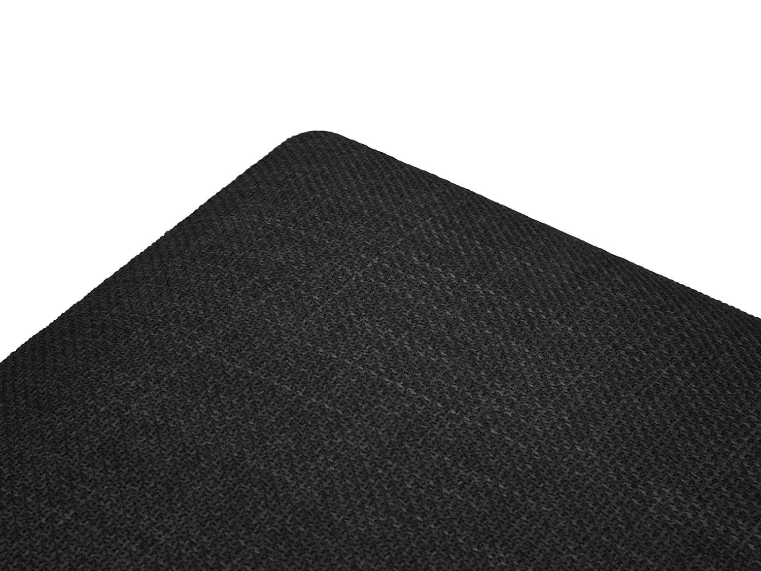 CXL by Christian Lacroix - Canapé d'angle droit convertible avec coffre de rangement "Yanis" 4 places en tissu structurel gris foncé - 260x170x80cm