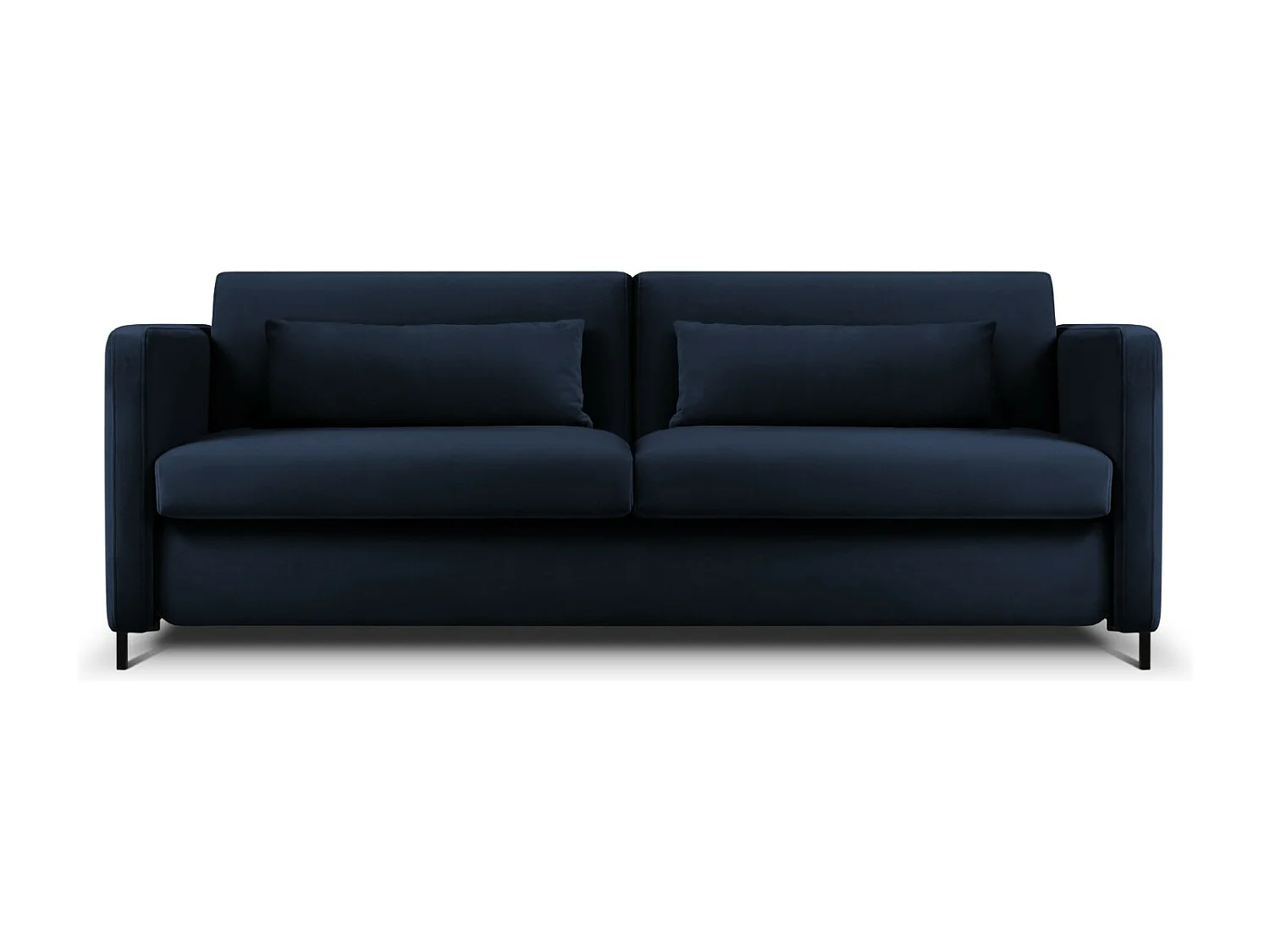 CXL by Christian Lacroix - Converteerbare bank "Yanis" 3 zitplaatsen, Flueel, Koningsblauw - 202x102x80cm