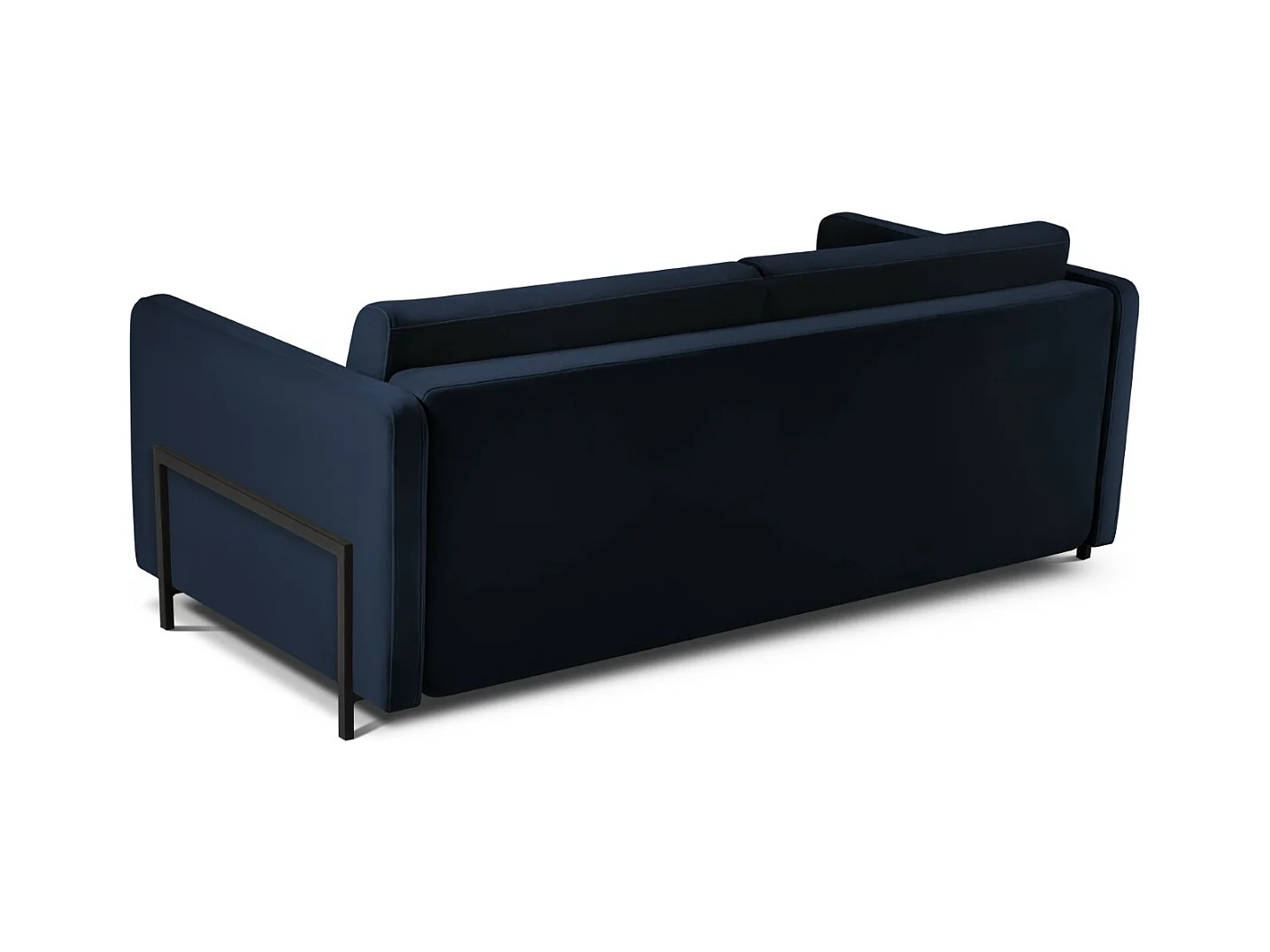 CXL by Christian Lacroix - 3-Sitzer ausklappbares Sofa "Yanis" Sitzer aus Samt königsblau - 202x102x80cm