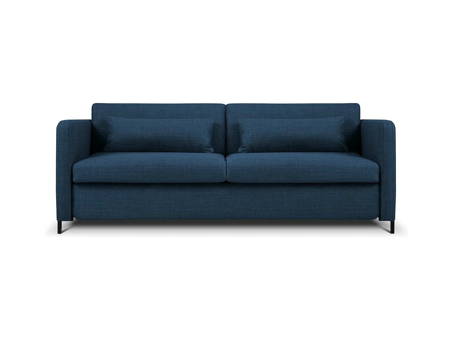 CXL by Christian Lacroix - Converteerbare bank "Yanis" 3 zitplaatsen, Structurele stof, Blauw - 202x102x80cm