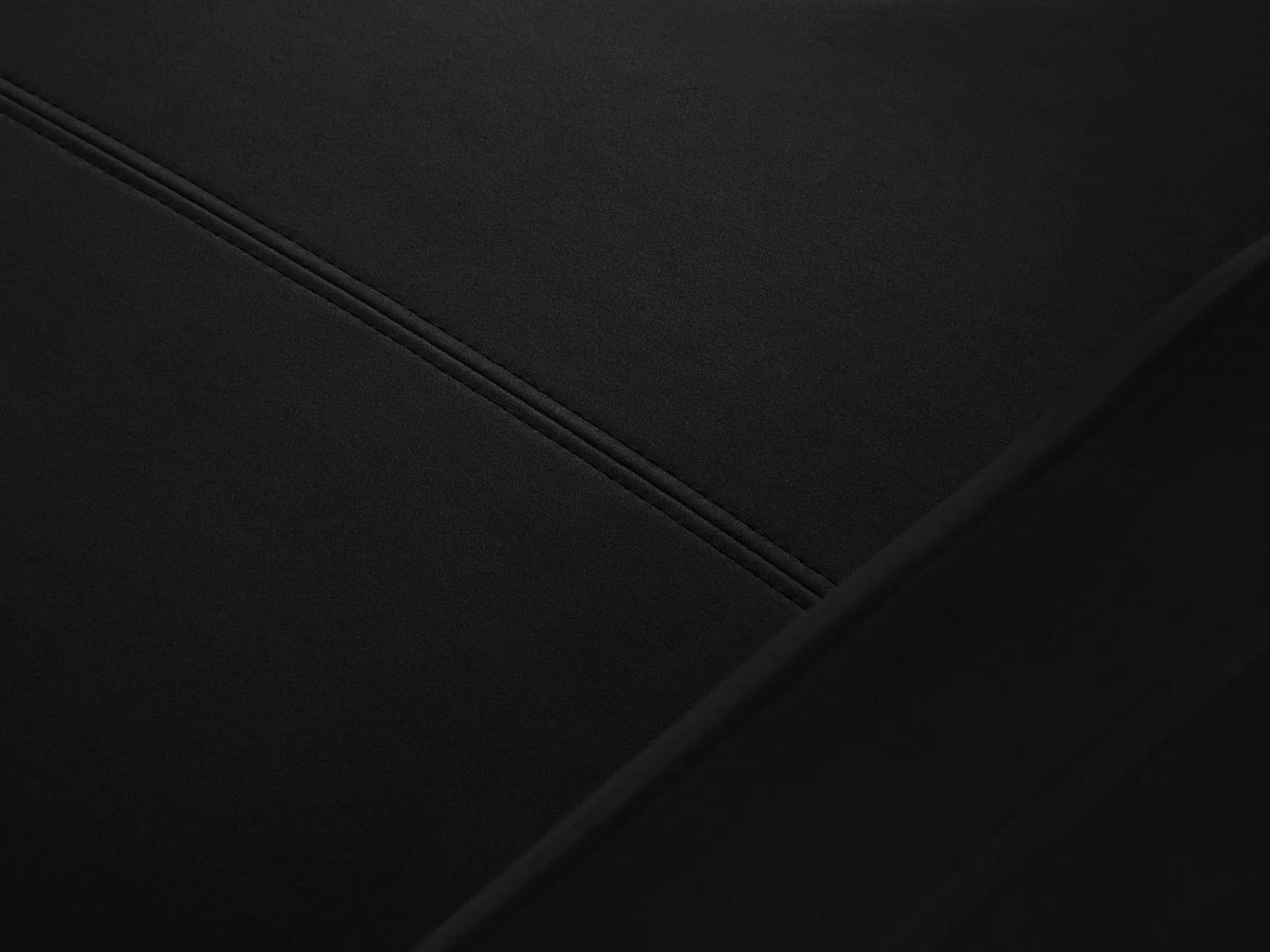 CXL by Christian Lacroix - Divano convertibile angolare sinistro "Yanis" 5 posti in velluto nero - 280x170x80cm