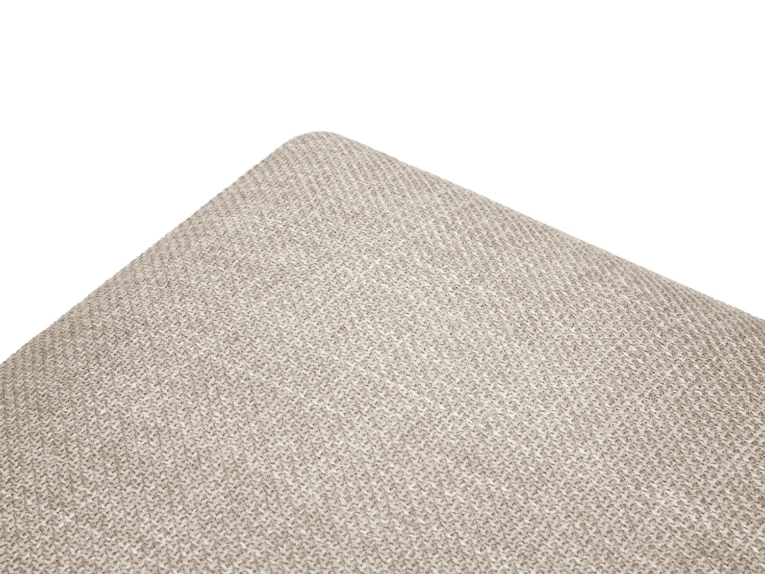 CXL by Christian Lacroix - Sofá cama esquinero derecho con baúl de almacenaje "Yanis" 4 plazas de tejido estructural beige - 260x170x80cm