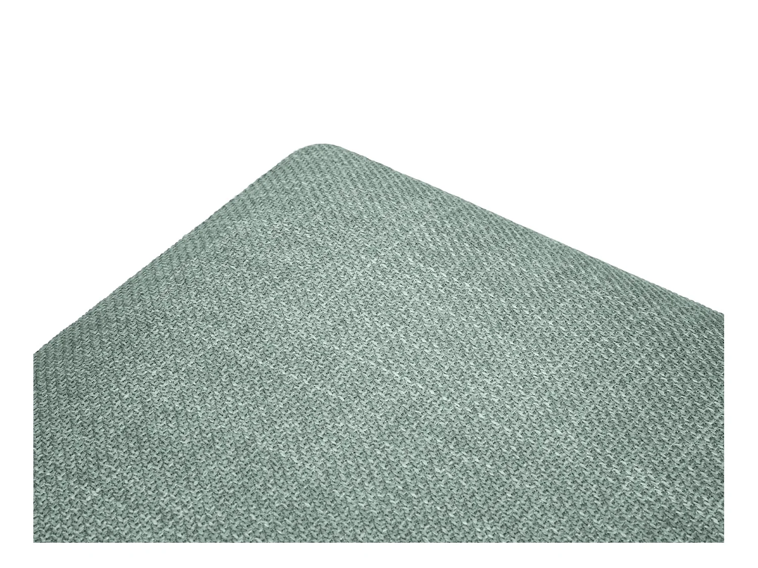 CXL by Christian Lacroix - 4-Sitzer ausklappbares Ecksofa rechts mit Container "Yanis" Sitzer aus strukturiertem Stoff minze - 260x170x80cm